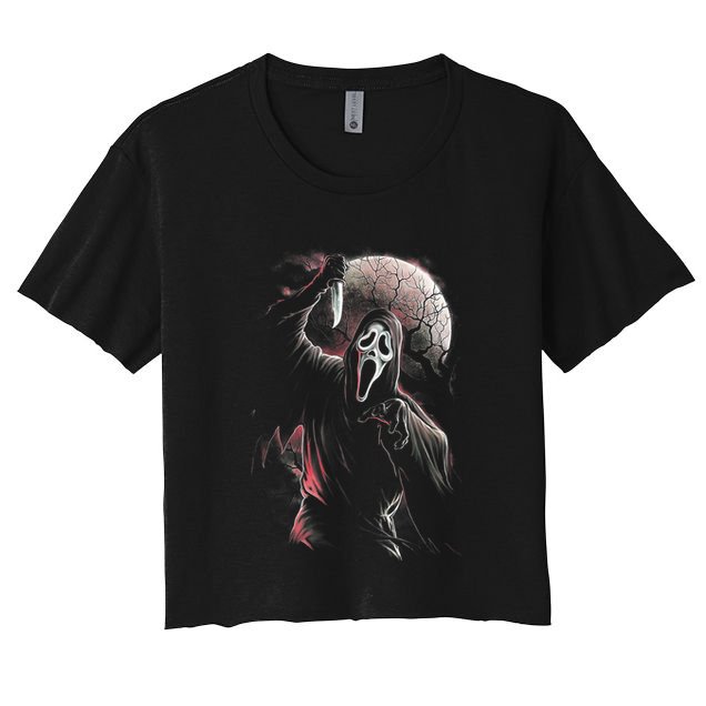 Let's Watch Scary Movies Horror Movies Scary Crop Top
