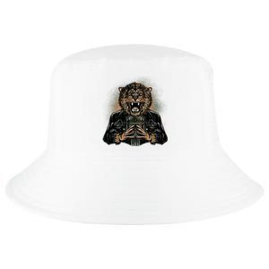 Lion With Scary Claws Cool Comfort Performance Bucket Hat