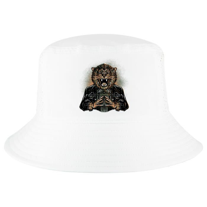 Lion With Scary Claws Cool Comfort Performance Bucket Hat