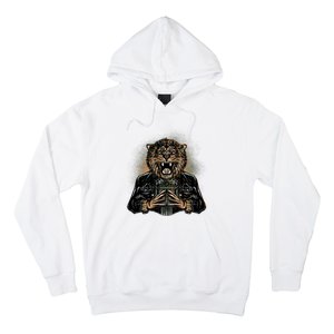 Lion With Scary Claws Hoodie