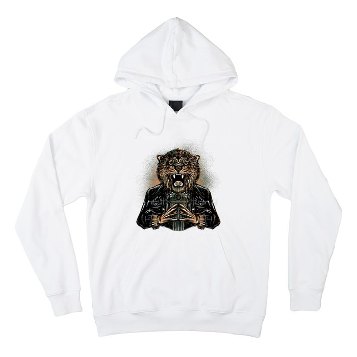 Lion With Scary Claws Hoodie