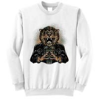 Lion With Scary Claws Sweatshirt