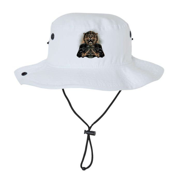 Lion With Scary Claws Legacy Cool Fit Booney Bucket Hat