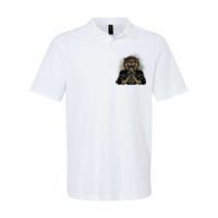 Lion With Scary Claws Softstyle Adult Sport Polo