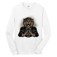 Lion With Scary Claws Tall Long Sleeve T-Shirt