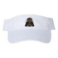 Lion With Scary Claws Valucap Bio-Washed Visor