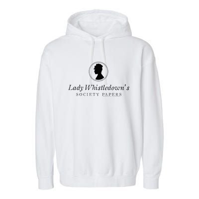 Lady Whistledowns Society Papers Garment-Dyed Fleece Hoodie