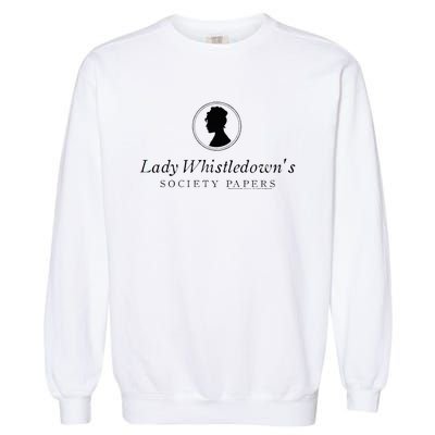 Lady Whistledowns Society Papers Garment-Dyed Sweatshirt