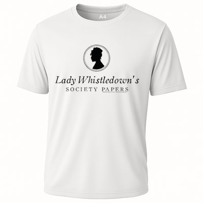 Lady Whistledowns Society Papers Cooling Performance Crew T-Shirt