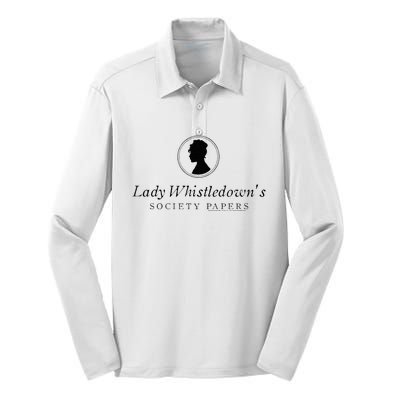 Lady Whistledowns Society Papers Silk Touch Performance Long Sleeve Polo