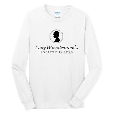 Lady Whistledowns Society Papers Tall Long Sleeve T-Shirt