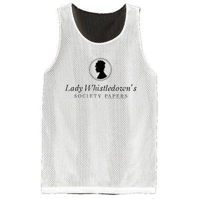 Lady Whistledowns Society Papers Mesh Reversible Basketball Jersey Tank