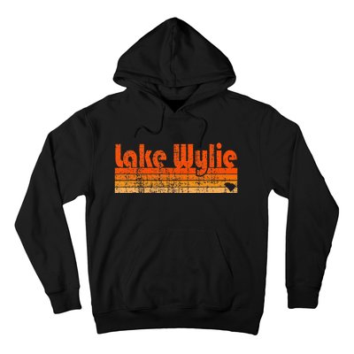 Lake Wylie Sc Retro 80s Style Hoodie