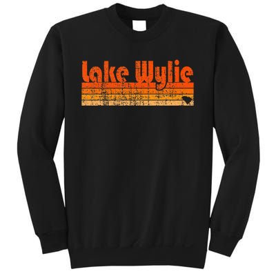 Lake Wylie Sc Retro 80s Style Sweatshirt