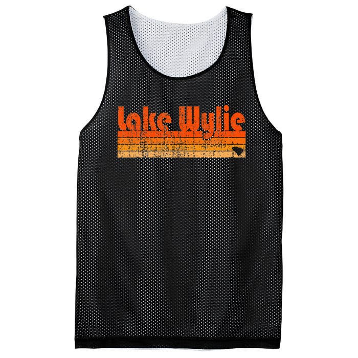 Lake Wylie Sc Retro 80s Style Mesh Reversible Basketball Jersey Tank