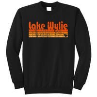 Lake Wylie Sc Retro 80s Style Tall Sweatshirt