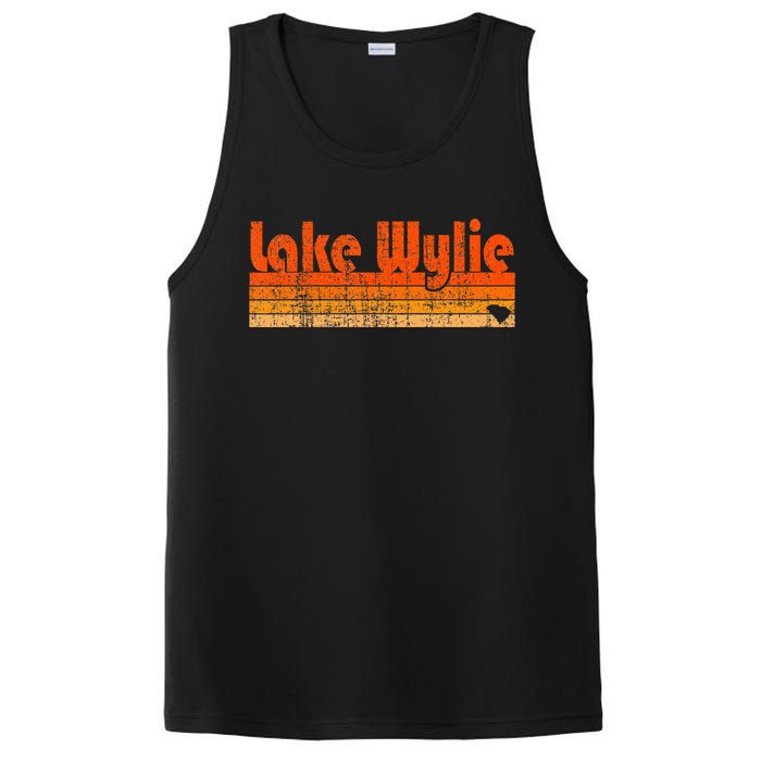 Lake Wylie Sc Retro 80s Style PosiCharge Competitor Tank