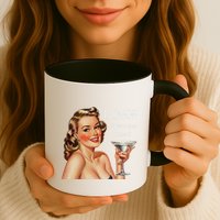 Liquor Where She Likes It Funny Drinking Alcohol Lover Mug