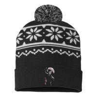 Lets Watch Scary Movies Horror Movies Scary USA-Made Snowflake Beanie