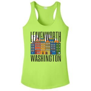 Leavenworth Washington State Ladies PosiCharge Competitor Racerback Tank