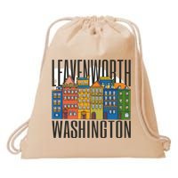 Leavenworth Washington State Drawstring Bag