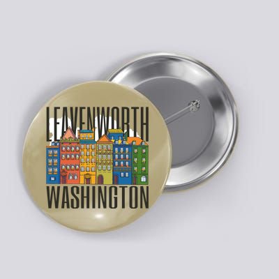 Leavenworth Washington State Button