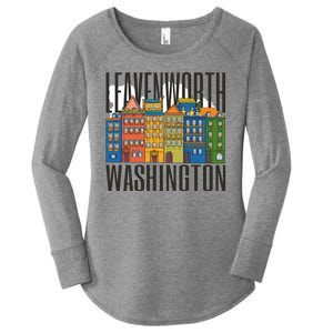 Leavenworth Washington State Women's Perfect Tri Tunic Long Sleeve Shirt