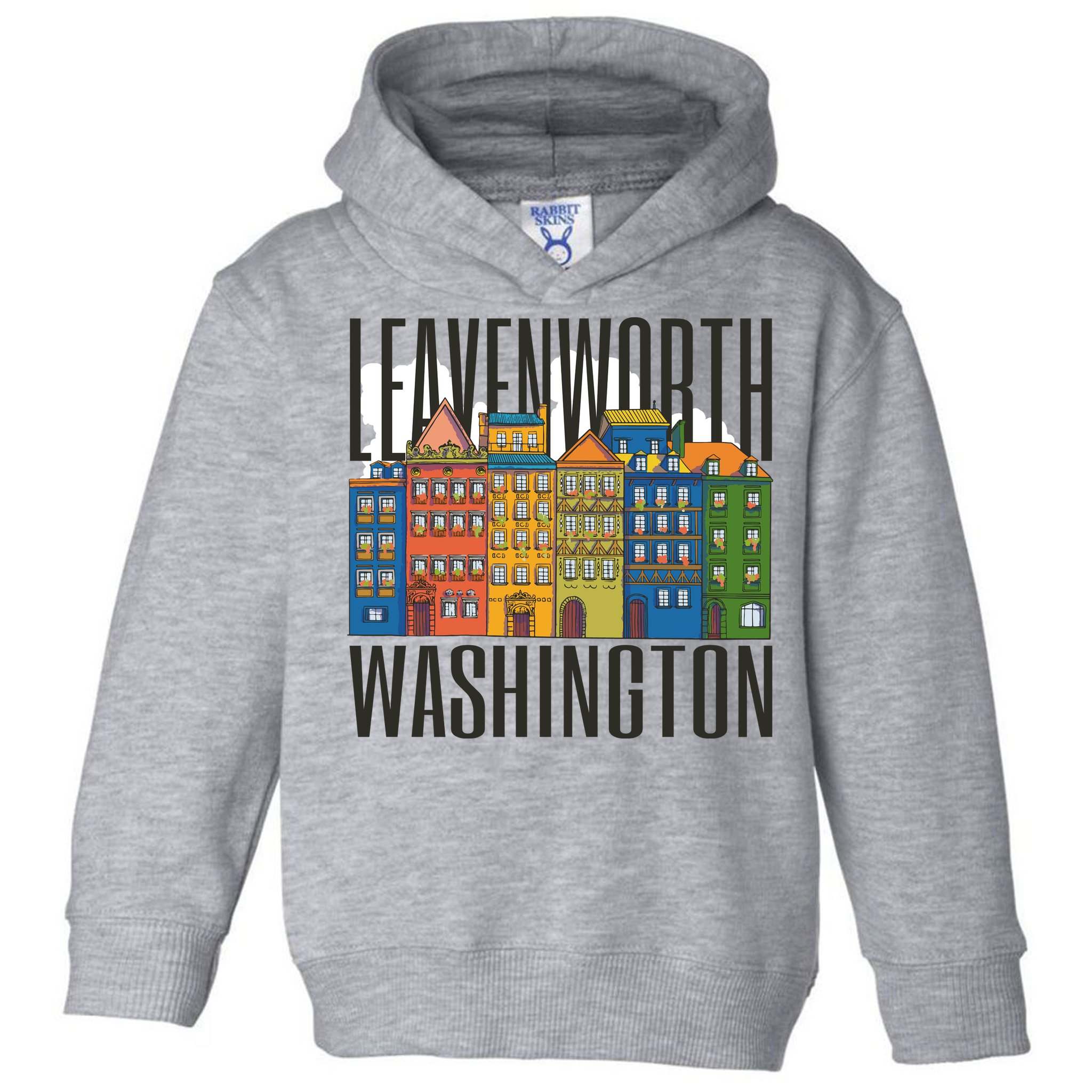 Leavenworth Washington State Toddler Hoodie