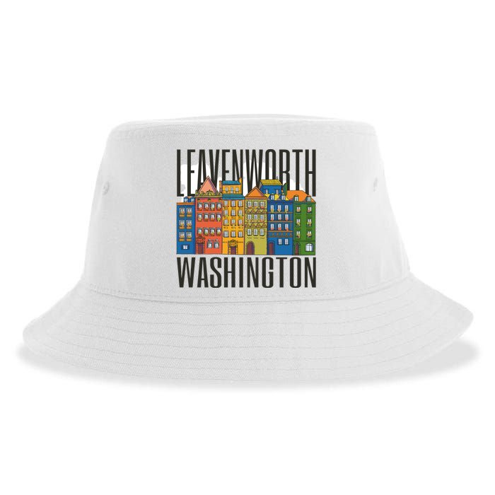 Leavenworth Washington State Sustainable Bucket Hat