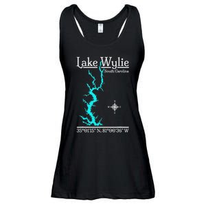 Lake Wylie South Carolina Ladies Essential Flowy Tank