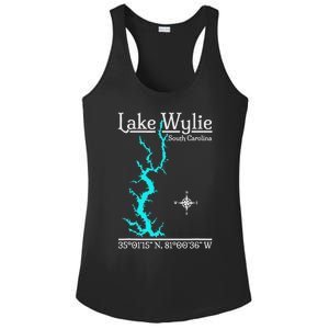 Lake Wylie South Carolina Ladies PosiCharge Competitor Racerback Tank