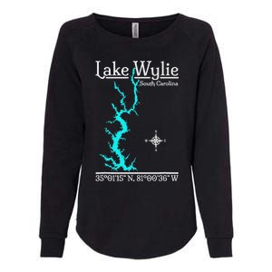 Lake Wylie South Carolina Womens California Wash Sweatshirt