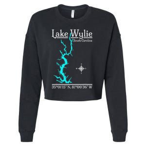 Lake Wylie South Carolina Cropped Pullover Crew