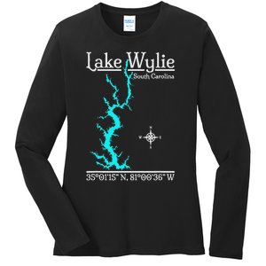 Lake Wylie South Carolina Ladies Long Sleeve Shirt