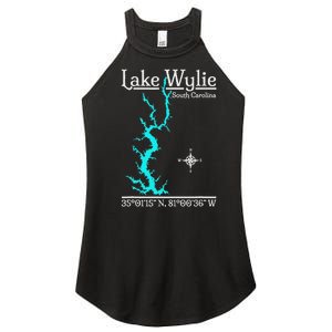 Lake Wylie South Carolina Women's Perfect Tri Rocker Tank