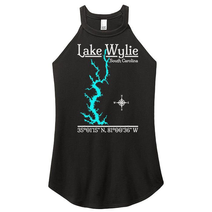 Lake Wylie South Carolina Women's Perfect Tri Rocker Tank