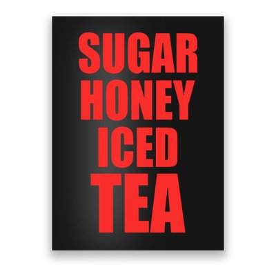 Latto’S Wearing Sugar Honey Iced Tea Poster