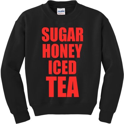 Latto’S Wearing Sugar Honey Iced Tea Kids Sweatshirt