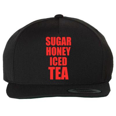 Latto’S Wearing Sugar Honey Iced Tea Wool Snapback Cap