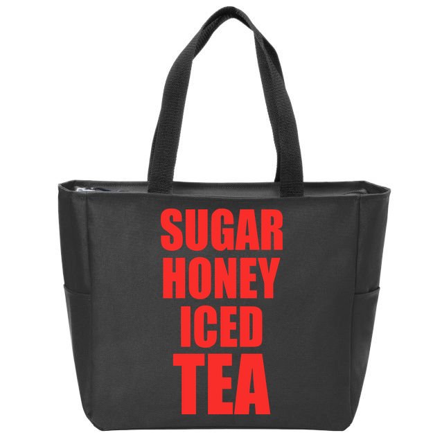 Latto’S Wearing Sugar Honey Iced Tea Zip Tote Bag