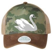 Ldr With Swan Legacy Tie Dye Trucker Hat