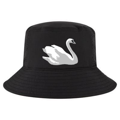 Ldr With Swan Cool Comfort Performance Bucket Hat