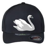 Ldr With Swan Flexfit Unipanel Trucker Cap