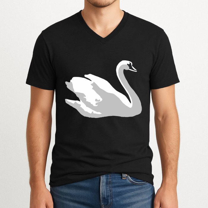 Ldr With Swan V-Neck T-Shirt