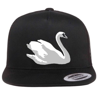 Ldr With Swan Flatbill Hat