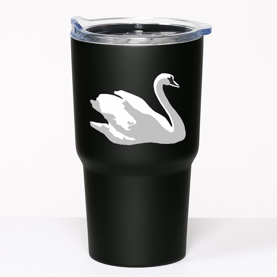 Ldr With Swan Tumbler