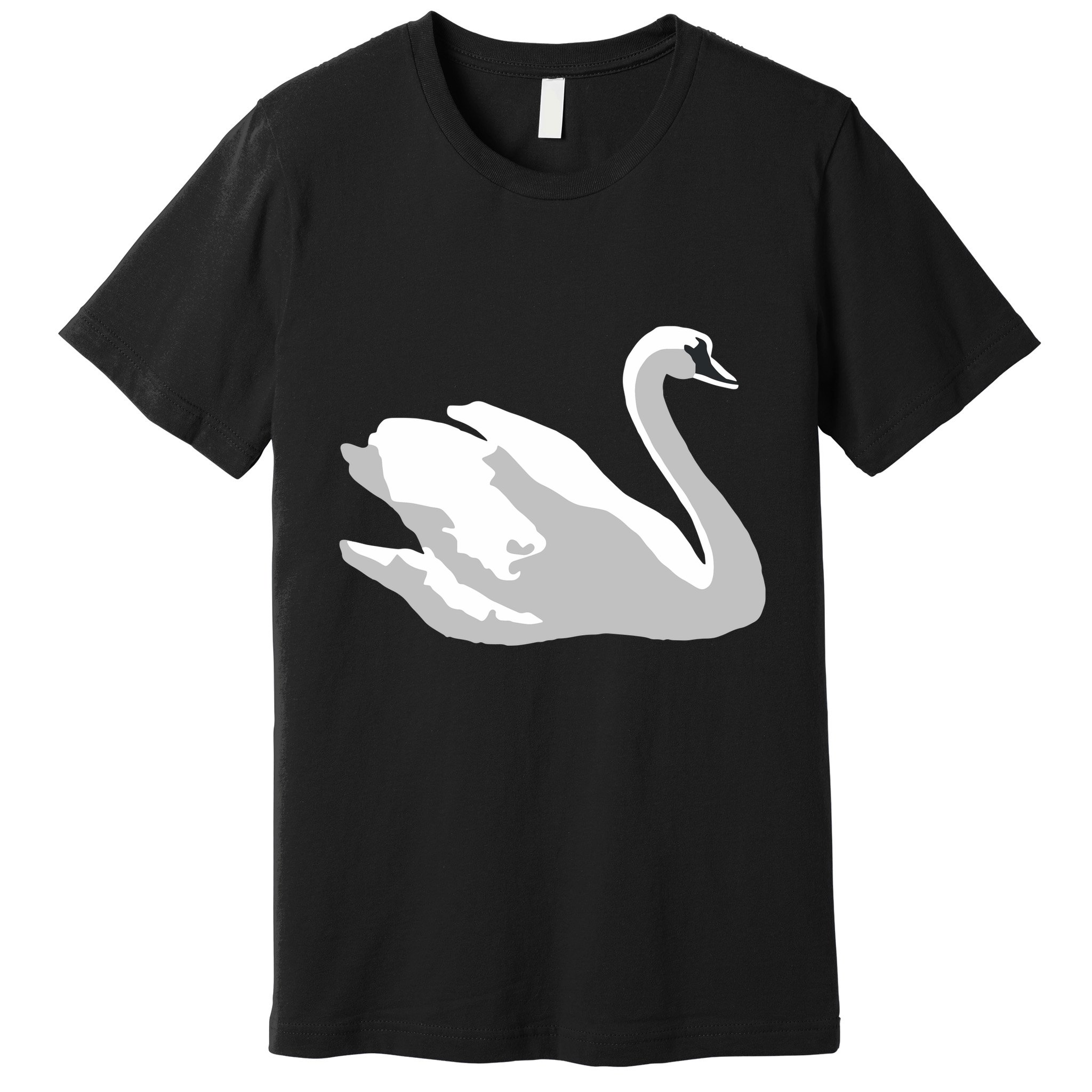 Ldr With Swan Premium T-Shirt