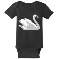 Ldr With Swan Baby Bodysuit