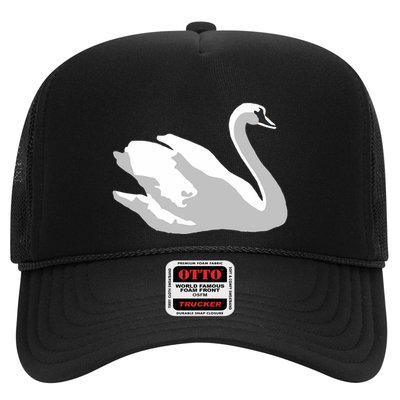 Ldr With Swan Trucker Hat