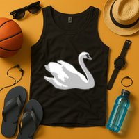 Ldr With Swan Tank Top